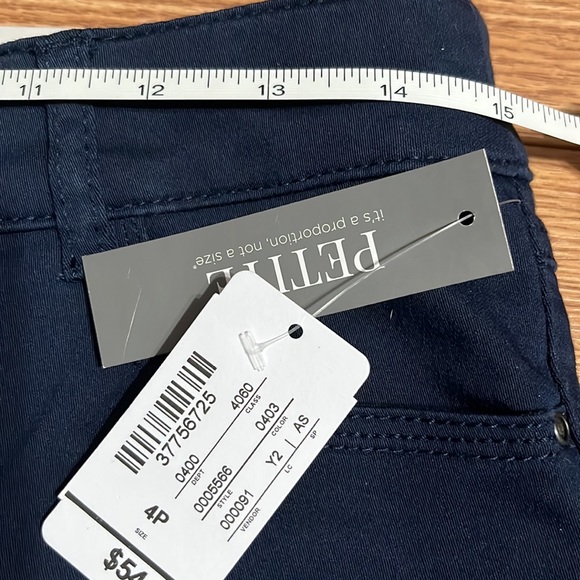 Petite Christopher and Bank size 4 slacks. Navy blue in color. - Picture 2 of 9